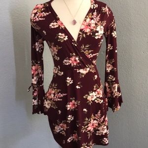 Floral cocktail dress